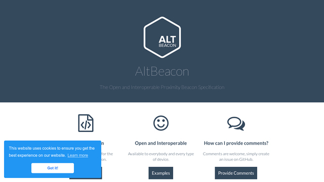AltBeacon API koppeling