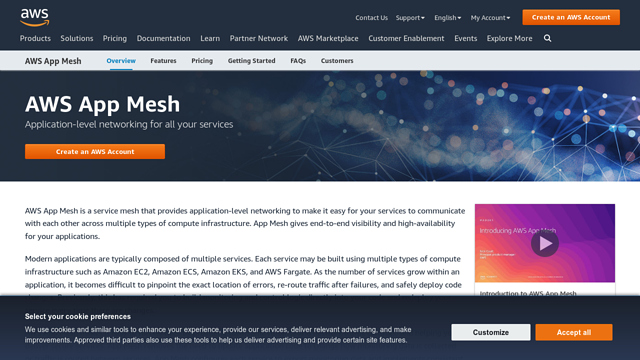 AWS-App-Mesh API koppeling