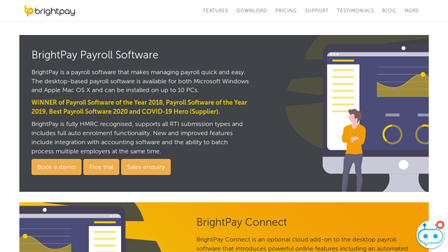 BrightPay-UK API koppeling
