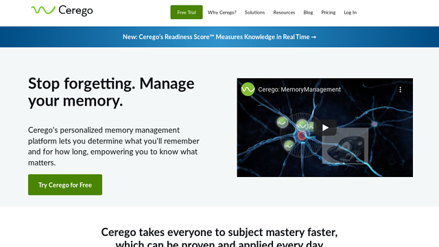 Cerego API koppeling