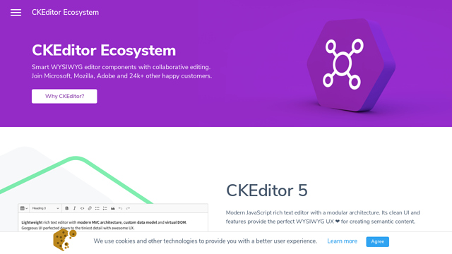 CKEditor API koppeling