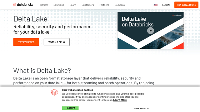 Delta-Lake API koppeling