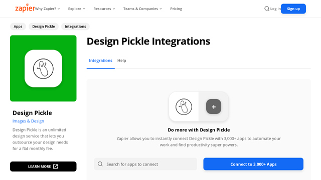 Design-Pickle API koppeling