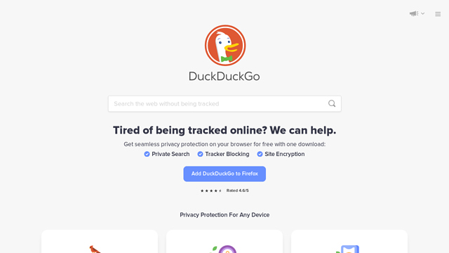 DuckDuckGo API koppeling