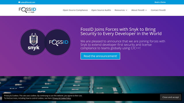 FossID API koppeling