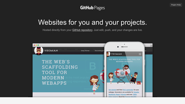 GitHub-Pages API koppeling