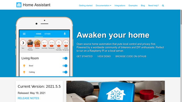 Home-Assistant API koppeling