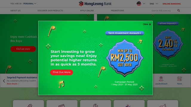 Hong-Leong-Bank API koppeling