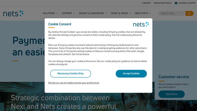 Nets-Group API koppeling