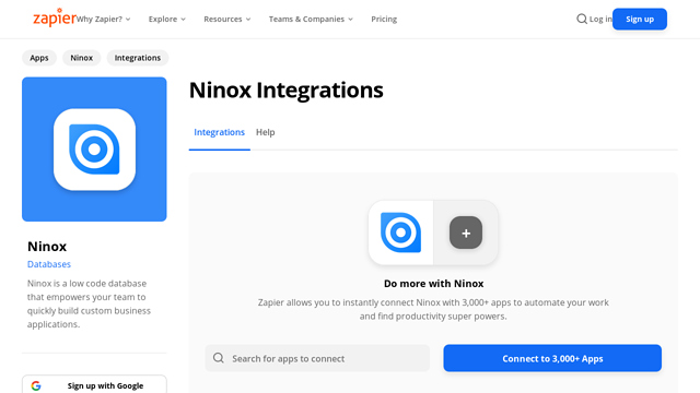 Ninox API koppeling