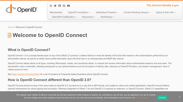 OpenID-Connect API koppeling