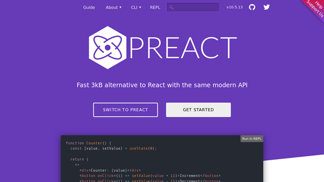 Preact API koppeling