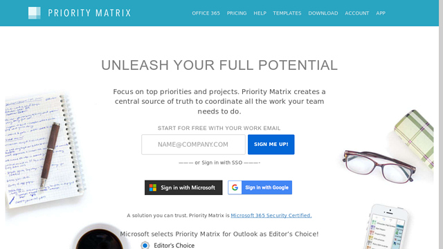PriorityMatrix API koppeling