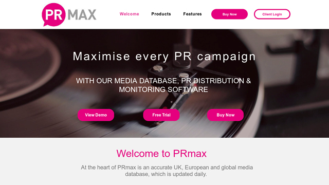 PRmax API koppeling