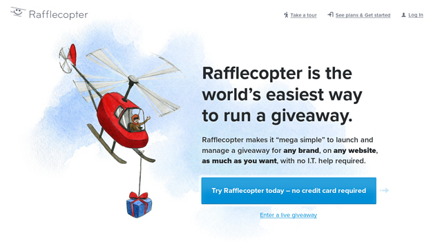 Rafflecopter API koppeling
