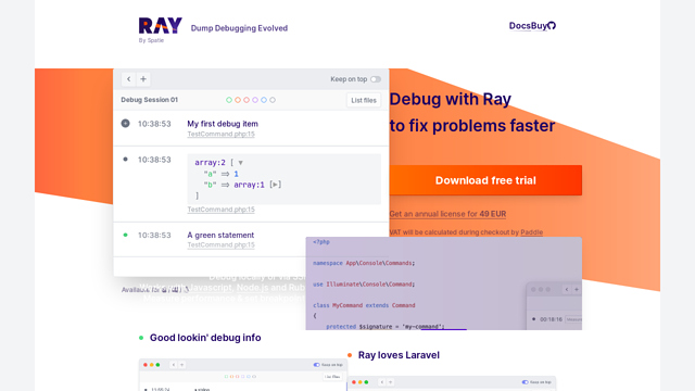 Ray API koppeling