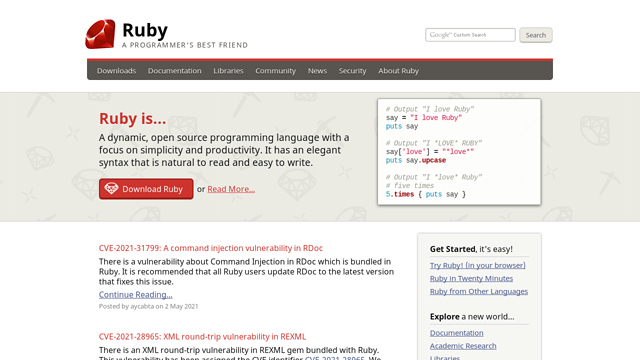 Ruby-SDK API koppeling