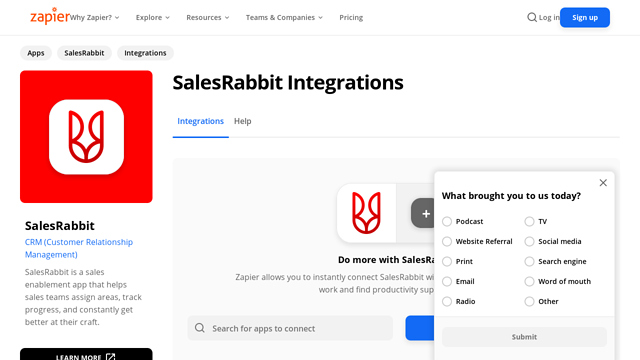 SalesRabbit API koppeling