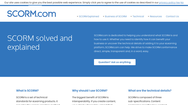 SCORM-Cloud API koppeling