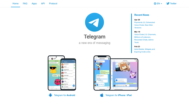 Telegram API koppeling