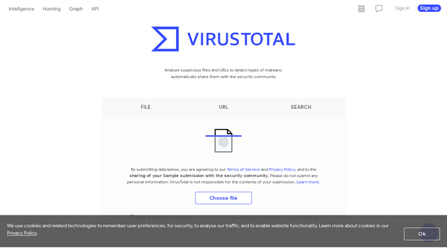 VirusTotal API koppeling